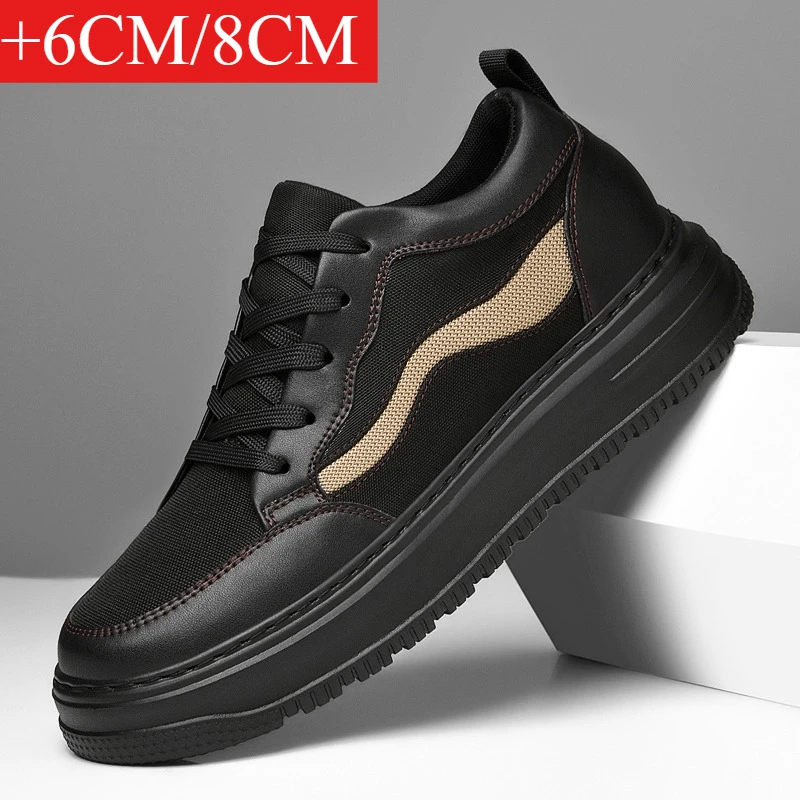

2025New Lightweight Men's Casual Mesh Sports Shoes, Anti-slip and Breathable Men's Outdoor Running Shoes with Lace-up Soft Soles