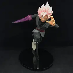 Dragon Ball Collection Figure Goku Black Super Saiyan Rose God Split Cut Office Desktop Decoration Accessories Kid Birthday Gift
