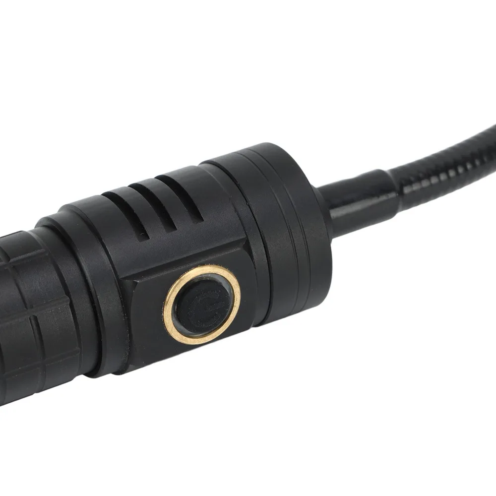 Durable 1000 Lumens LED Work Light Waterproof Rechargeable Magnetic Flashlight 360° Adjustable Zoomable Torch Light Sewing Light