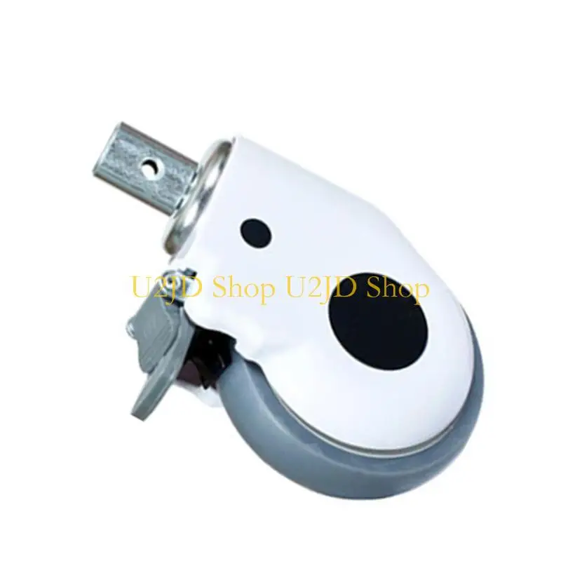 U2JD Ergonomic Baby Walker Spare Rubber Wheel 1PC Quiet 360 Degree Designs for Seamless Movement on Floors
