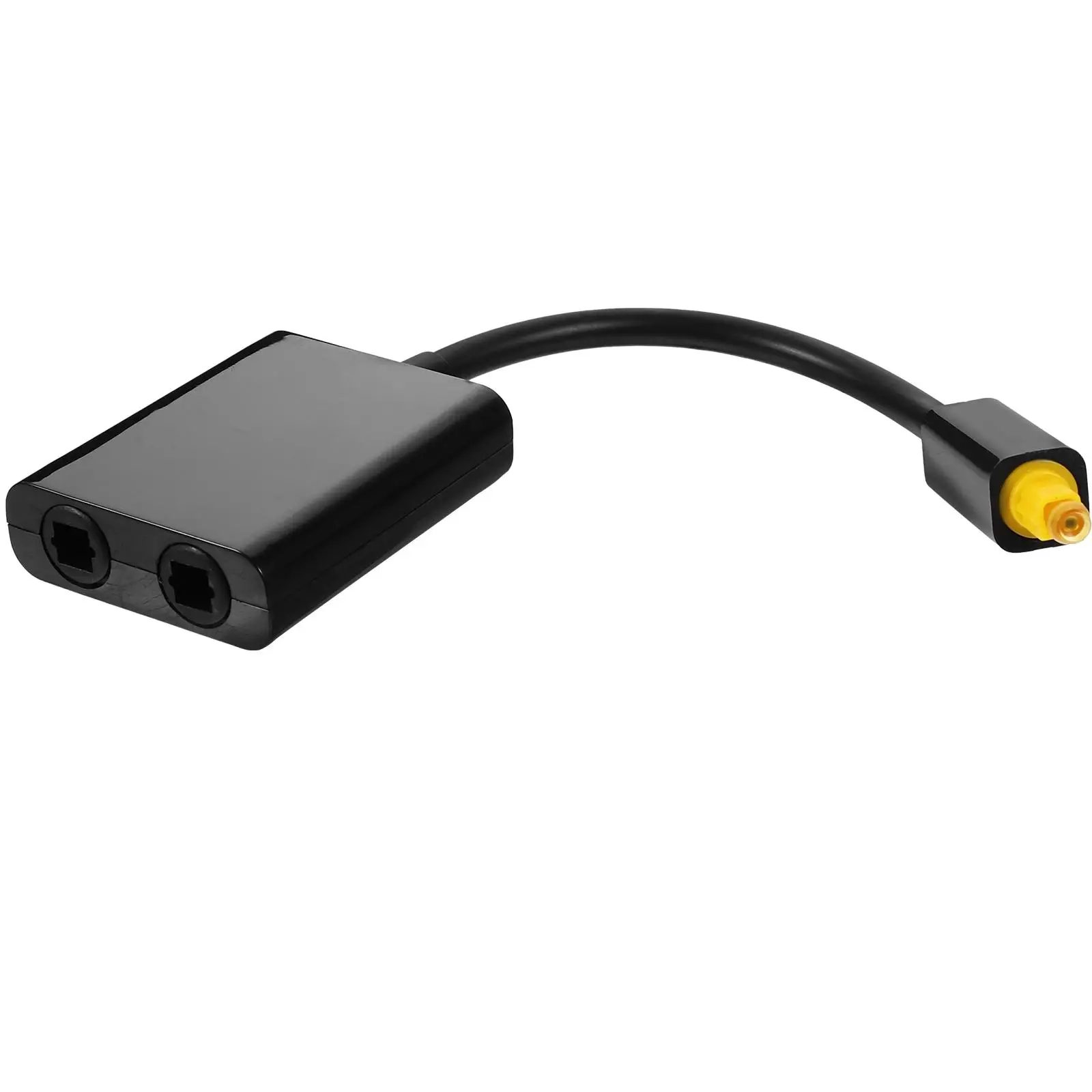 Fiber Converter Digital Optical Audio Splitter One in Two Out 1x2 Output Adapter