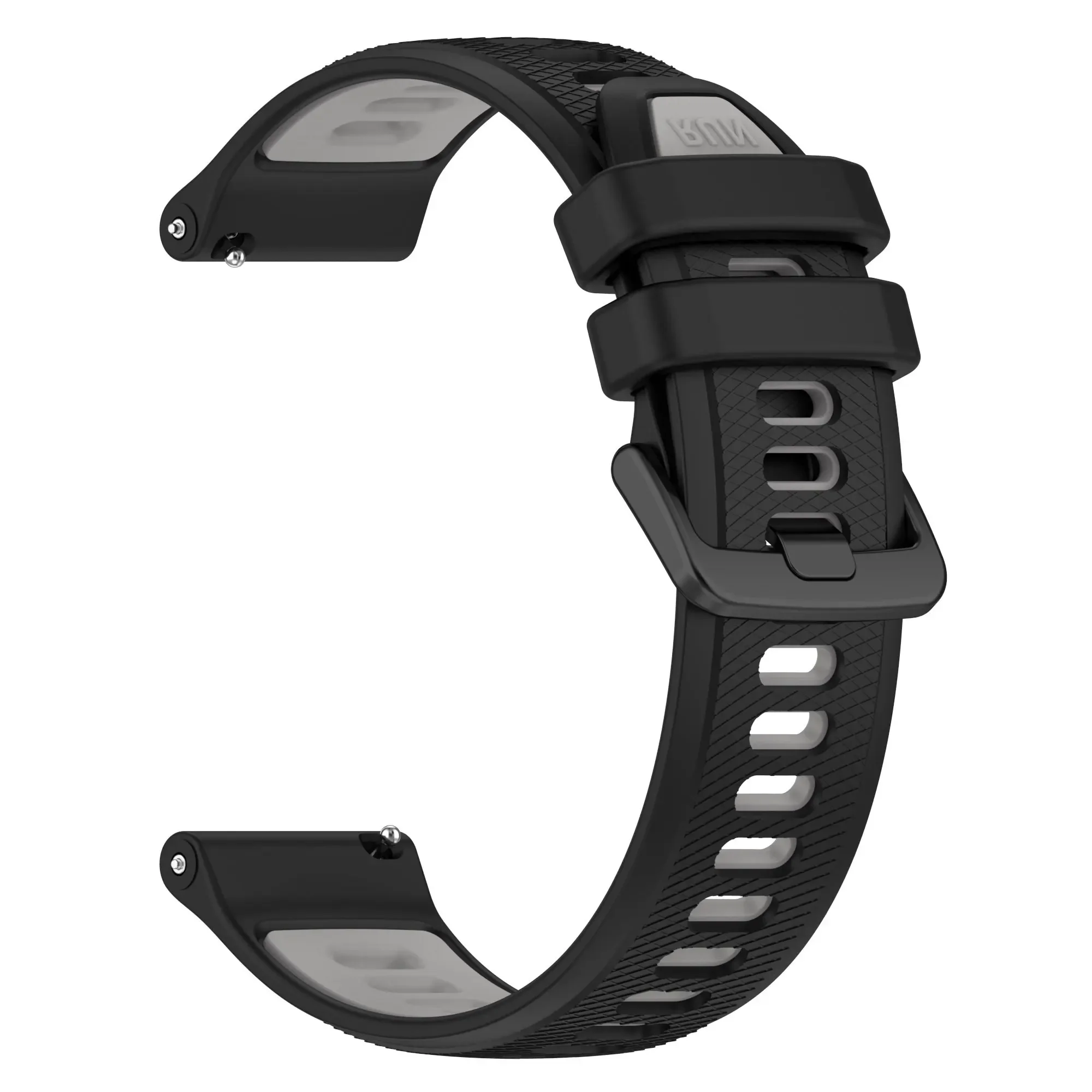 Pulseira de relógio de silicone 20mm 22mm para garmin vivoactive 6/5/4 pulseira para garmin forerunner 165 245 255 265/venu 3 2 sq pulseira esportiva