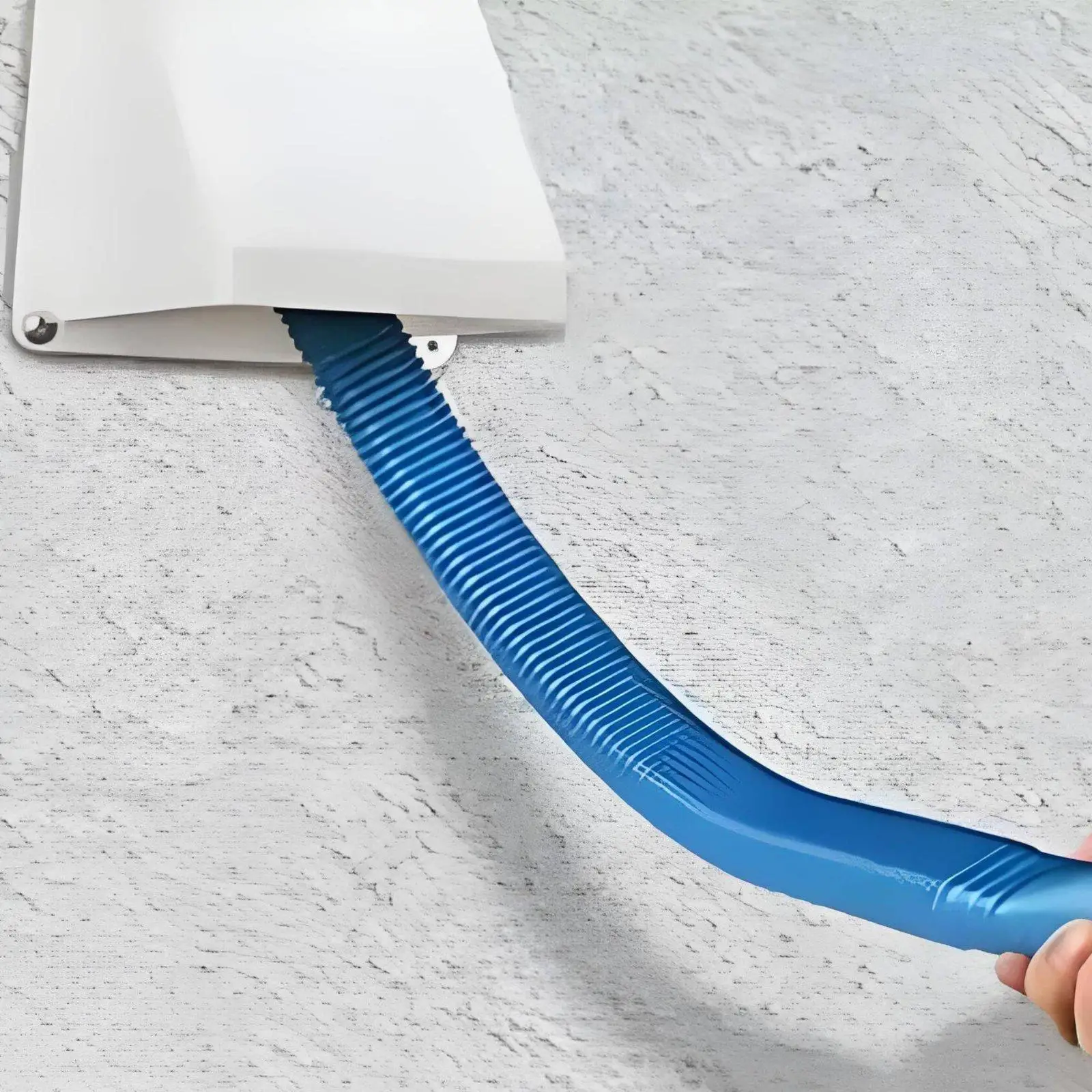 Dryer Vent Cleaner Flexible Brush Kit with Adapter Vacuum Hose Attachment for Laundry Room Vents