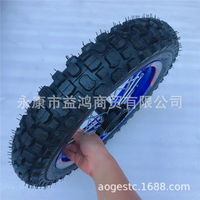 3.00-12 12 Inch Aluminum Alloy Front Wheel Tire Rim for Dirt Pit Bike 125/140/150/160cc CRF70 90 110 TTR100 110 KLX65