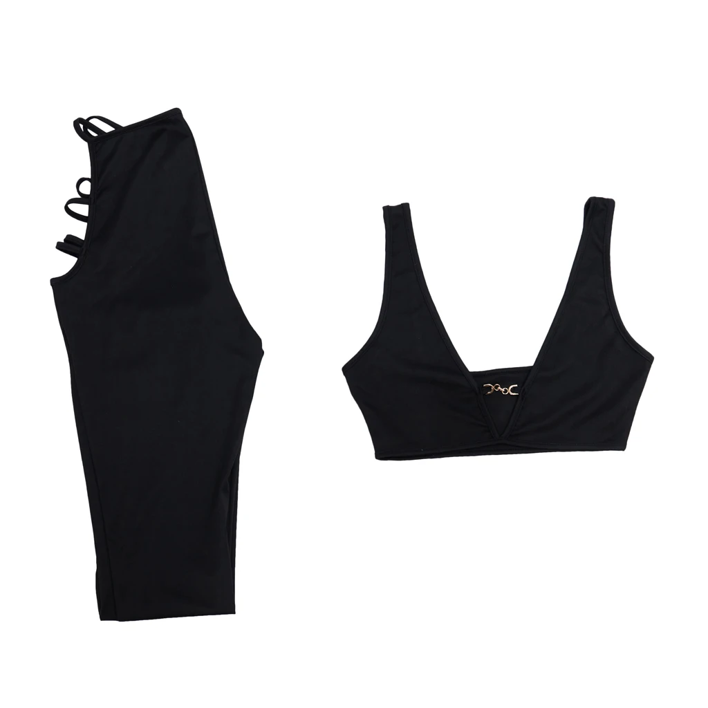 تلفزيون نشوة تأثيري مادي بيريز زي مادي مثير أسود المحاصيل الأعلى الصدرية والسراويل مجموعة الزي حفلة الهالوين