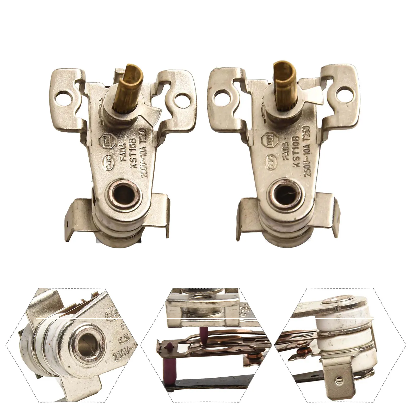 Switch Temperature Switch Rice Cookers Adjustable Temperature Switch Heating Bimetal Thermostat Thermostat Bimetal