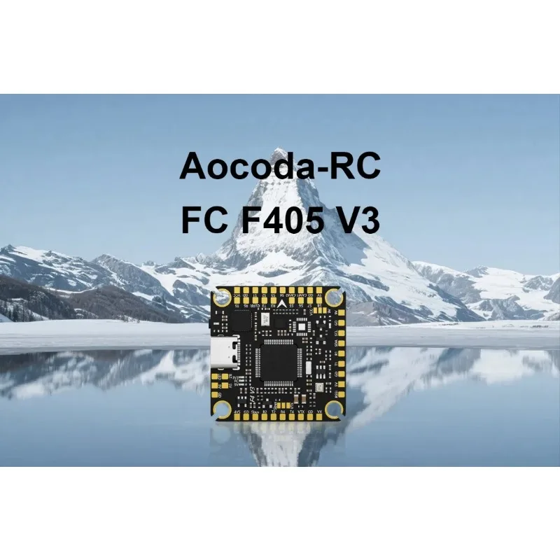 

Aocoda-RC F405 V3 Flight Controller with ICM42688P, Baro BlackBox OSD, 30x30/20x20 for FPV Racing Drone, Betaflight Compatible