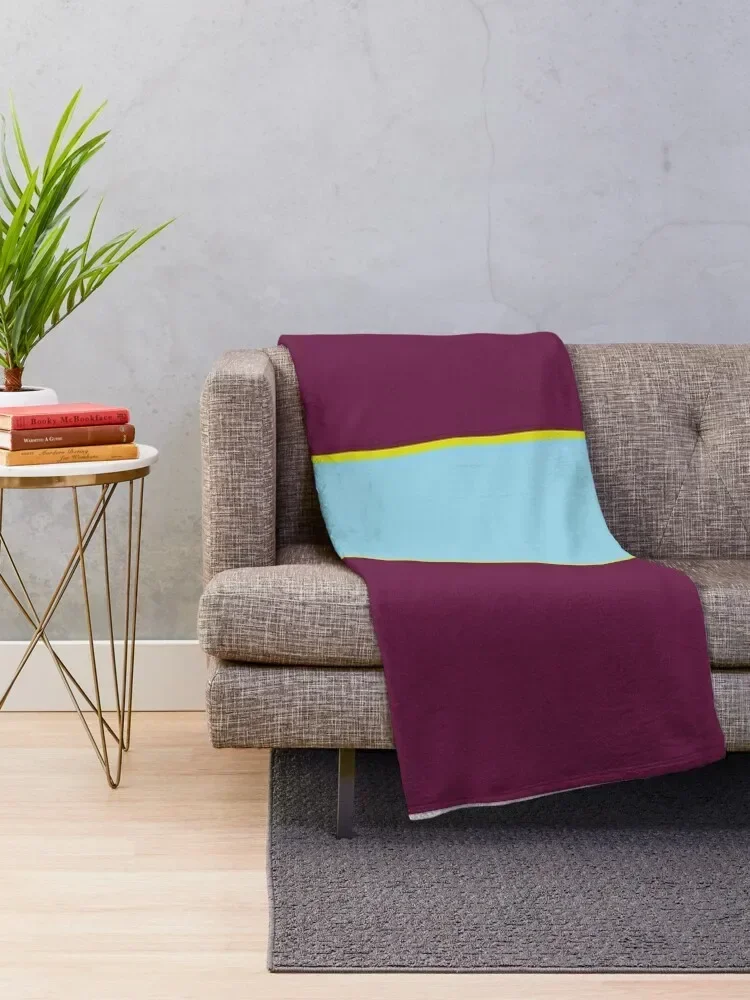 The Clarets Throw Blanket Camping For Decorative Sofa Blankets