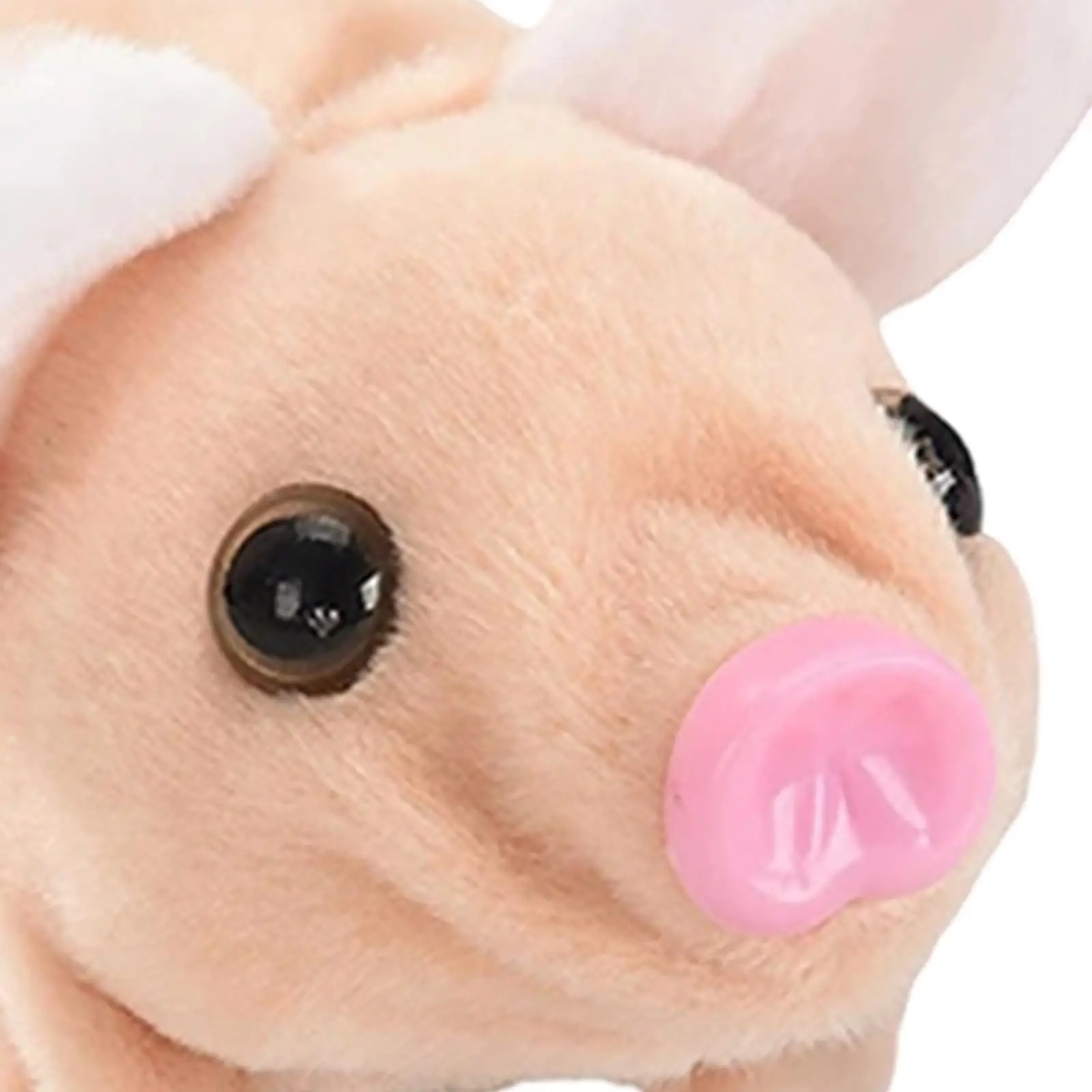 Juguete de peluche cerdo juguete electrónico animado realista educativo cerdo caminante juguete para regalo de cumpleaños niños pequeños niños niñas niños