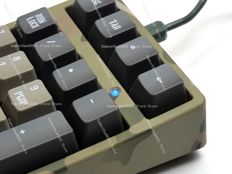 TKPad 22 key external mechanical numeric keypad for financial accounting purposes