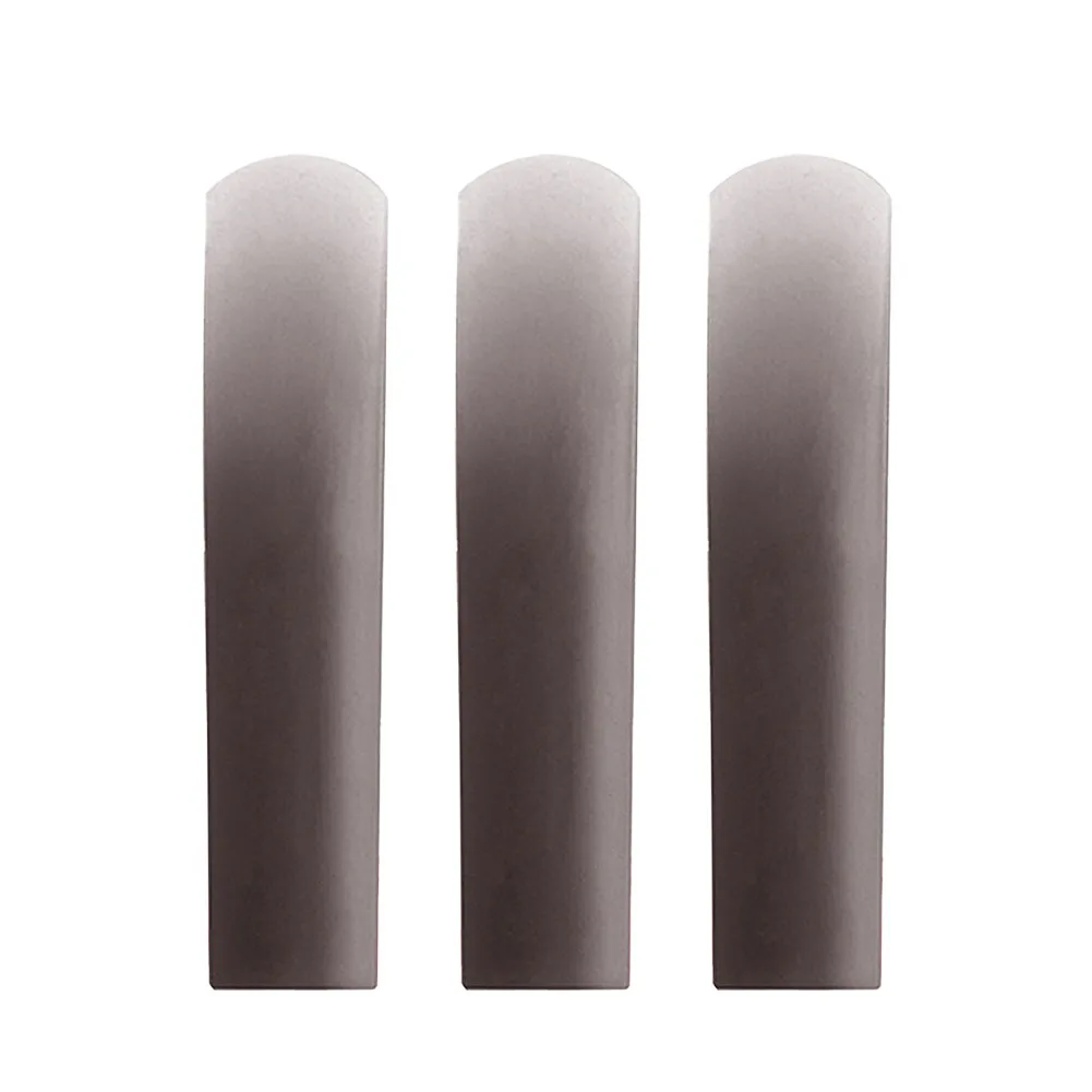 Saxophone Reeds Wind 72*15*3mm Accessory Black/White/Grey For Alto Sax Resin Plastic 2.5 Strength High Quality