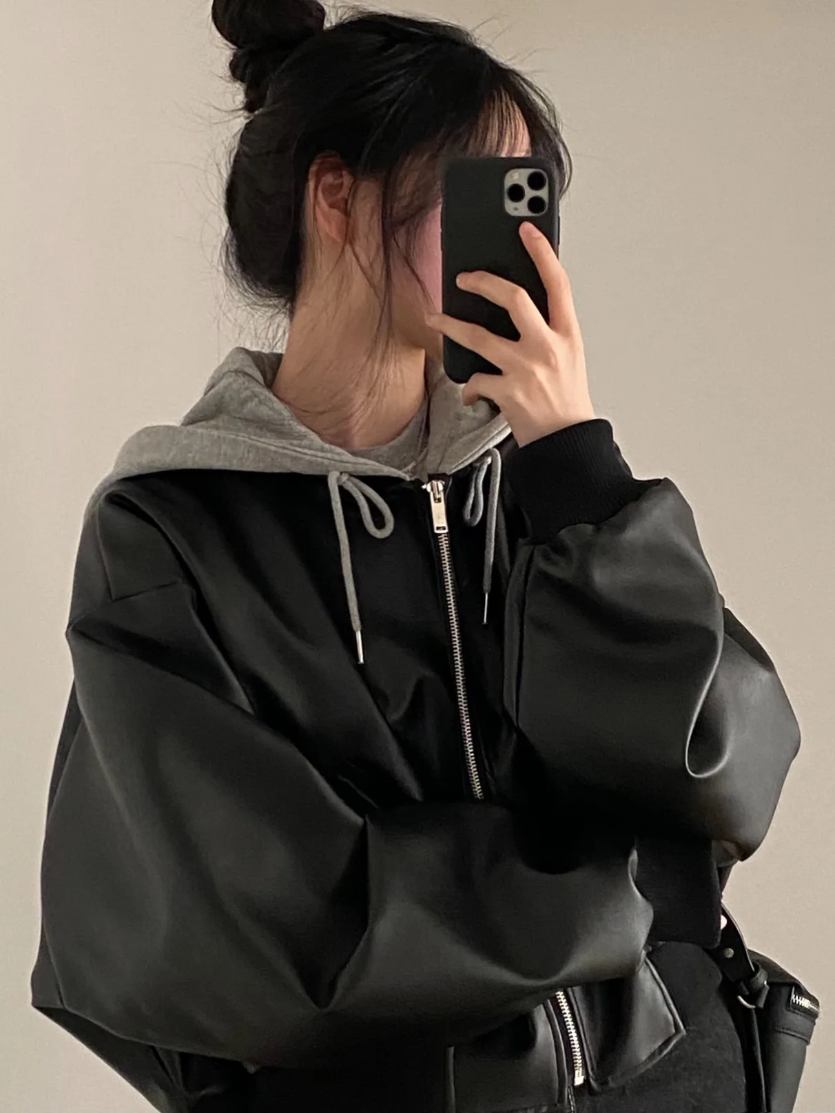 Design coreano ort Jaet con cappuccio da donna Casual Sle Faionable Versatile cappotto ort Fem Primavera Autunno Inverno Capispalla