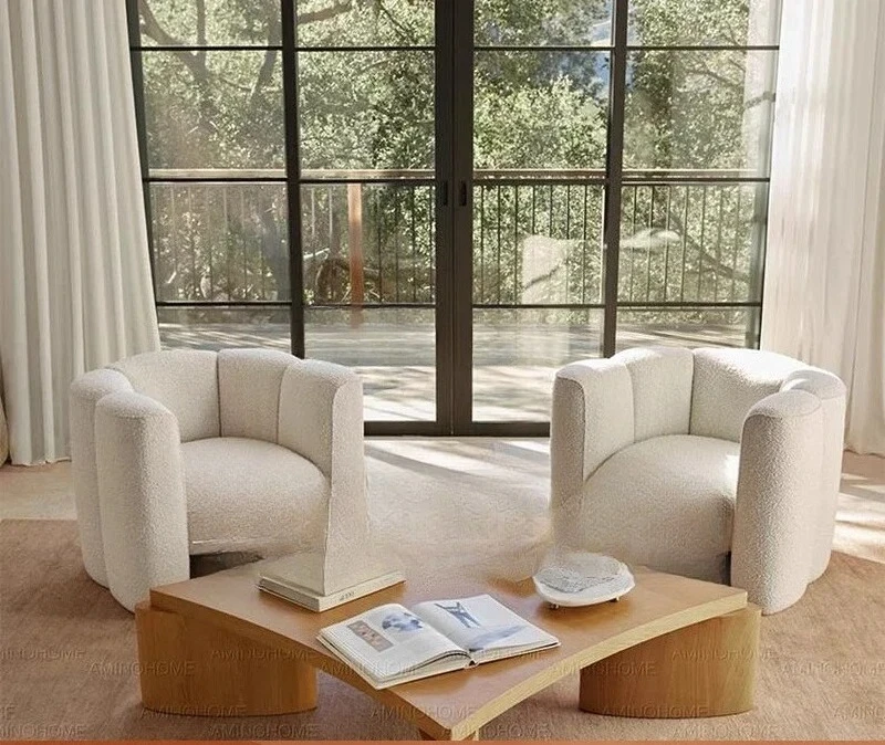 A  Wooden Square Coffee Table Japanese-style Wabi-sabi Wind Solid Wood Living Room Household Small Apartment Simple