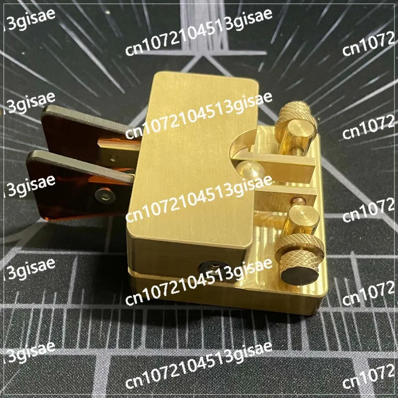 JCY-56 مفتاح التلغراف النحاسي، مفتاح تلقائي، مفتاح مورس، مفتاح CW مغناطيسي مزدوج الاتصال #2