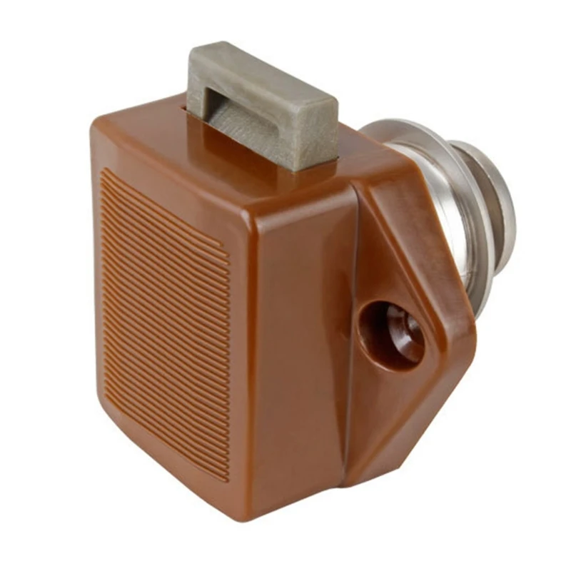 Bild 5: Durchmesser 20mm Camper Auto Push-Lock RV Caravan Boot Schublade Latch Taste Schlösser Für Möbel Hardware