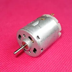 DC 3-36V 4500-25500RPM Carbon Brush DC Motor, DIY Air Plane Model Ship Model Motor, Household Hair Dryer Vacuum Cleaner Motor