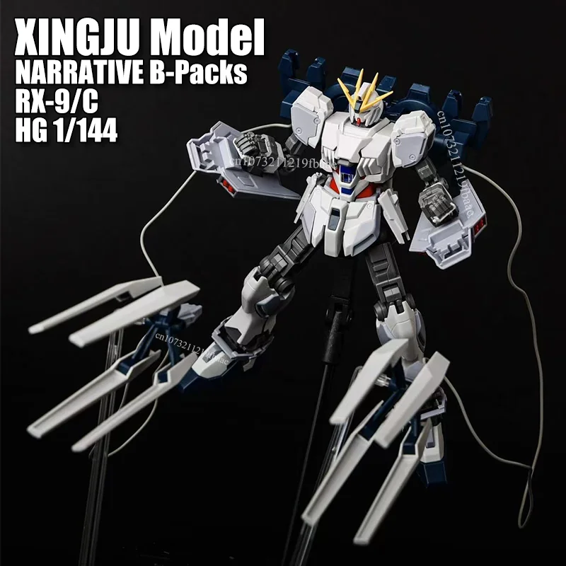 Na stanie XINGJU Model NARRATIVE B-Packs RX-9/C HG 1/144 NT Model do Składania Figurki Akcji Robot Mecha Prezent