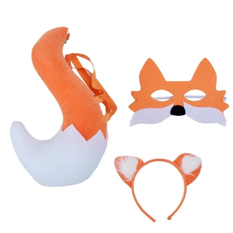 

Y5GC Furry Foxes Tail Foxes уши настрой