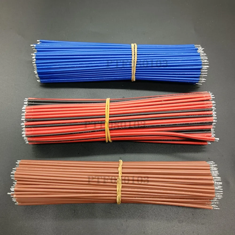 24AWG 15cm 100-200PCS/tinned breadboard PCB welding cable cable tin conductor wire 1007-24AWG connector wire
