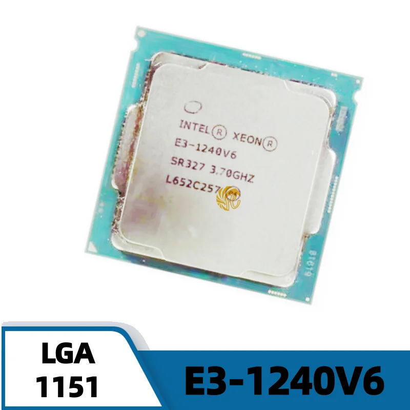 

Intel Xeon E3 1240V6 E3 1240 V6 E3-1240 V6 E3-1240V6 3,70 ГГц 8M LGA1151