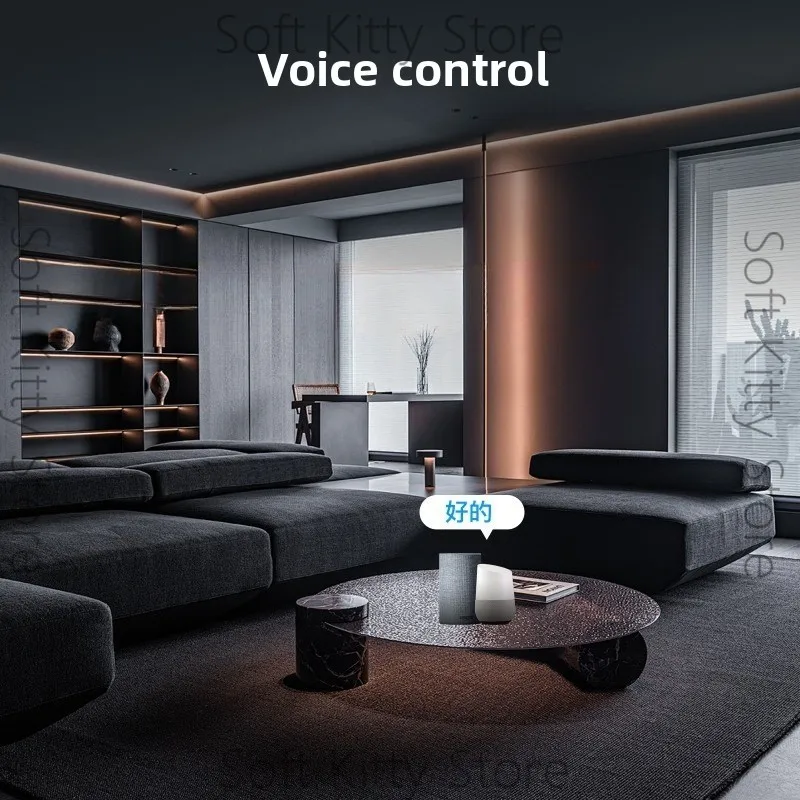 Smart home knob floor heating thermostat remote timing energy-saving temperature regulation - view 5