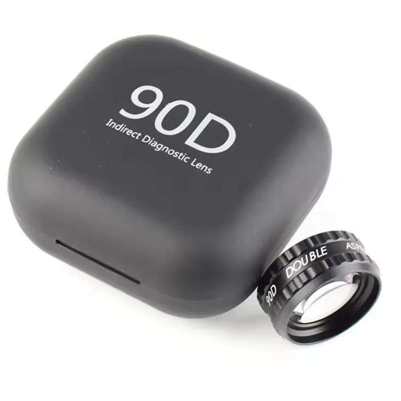 

【BRILLIANT 】Double Aspheric Indirect Diagnostic Lens 1 Piece With Protective Storage Case 90D