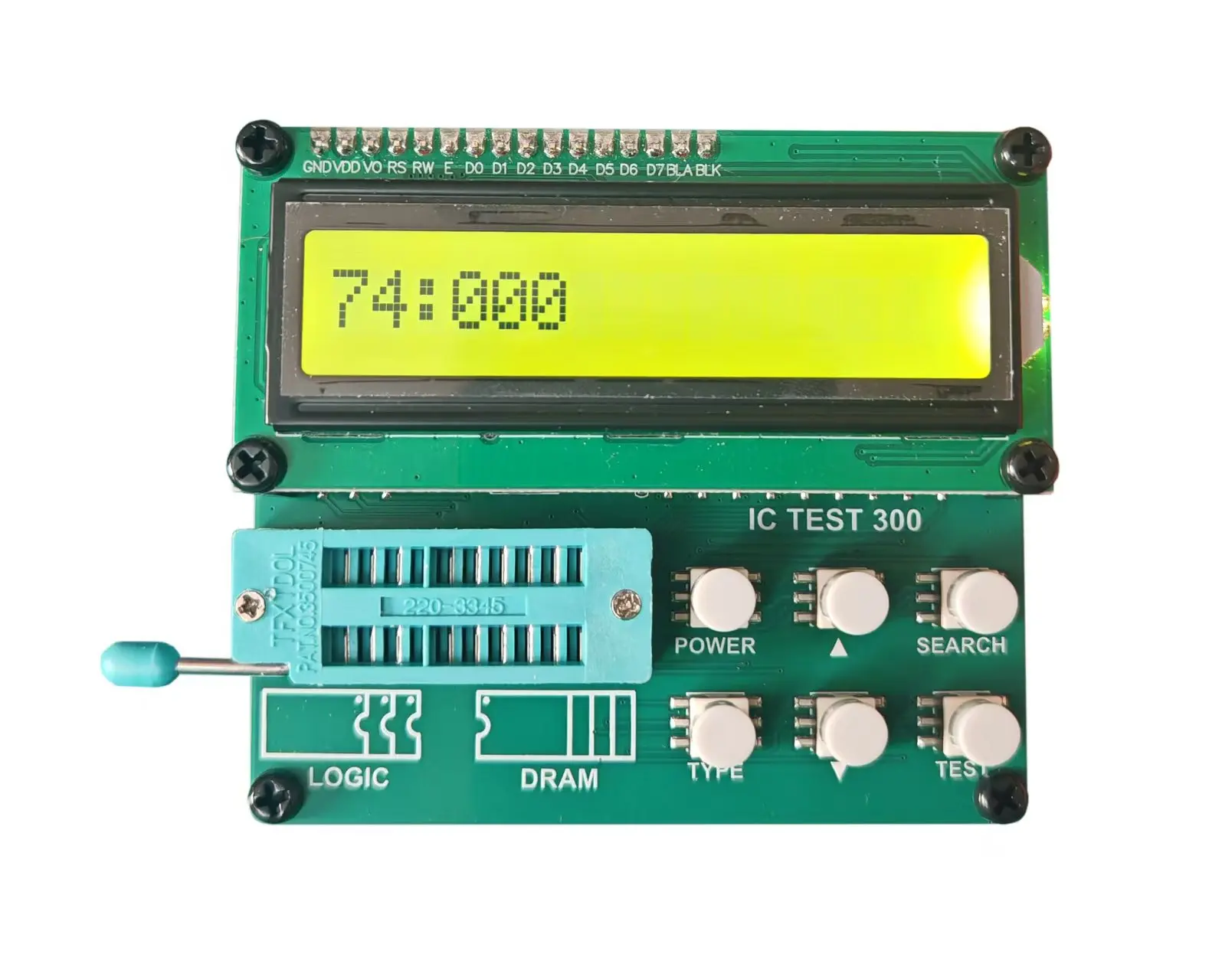 74 40 45 Series Digital Integrated Circuit Tester IC Tester IC Logic Gate Testing
