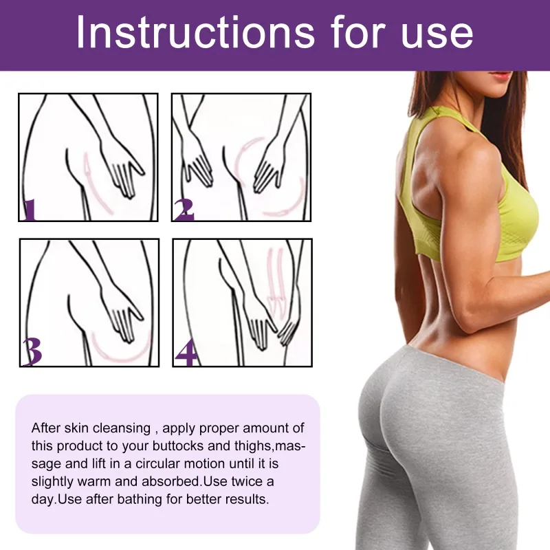 Hip Up Firming Essential Oil Hip Curve Massage Care Enlargement Prevent Sagging Promoting Growth Big Ass Shaping Oil Body Care