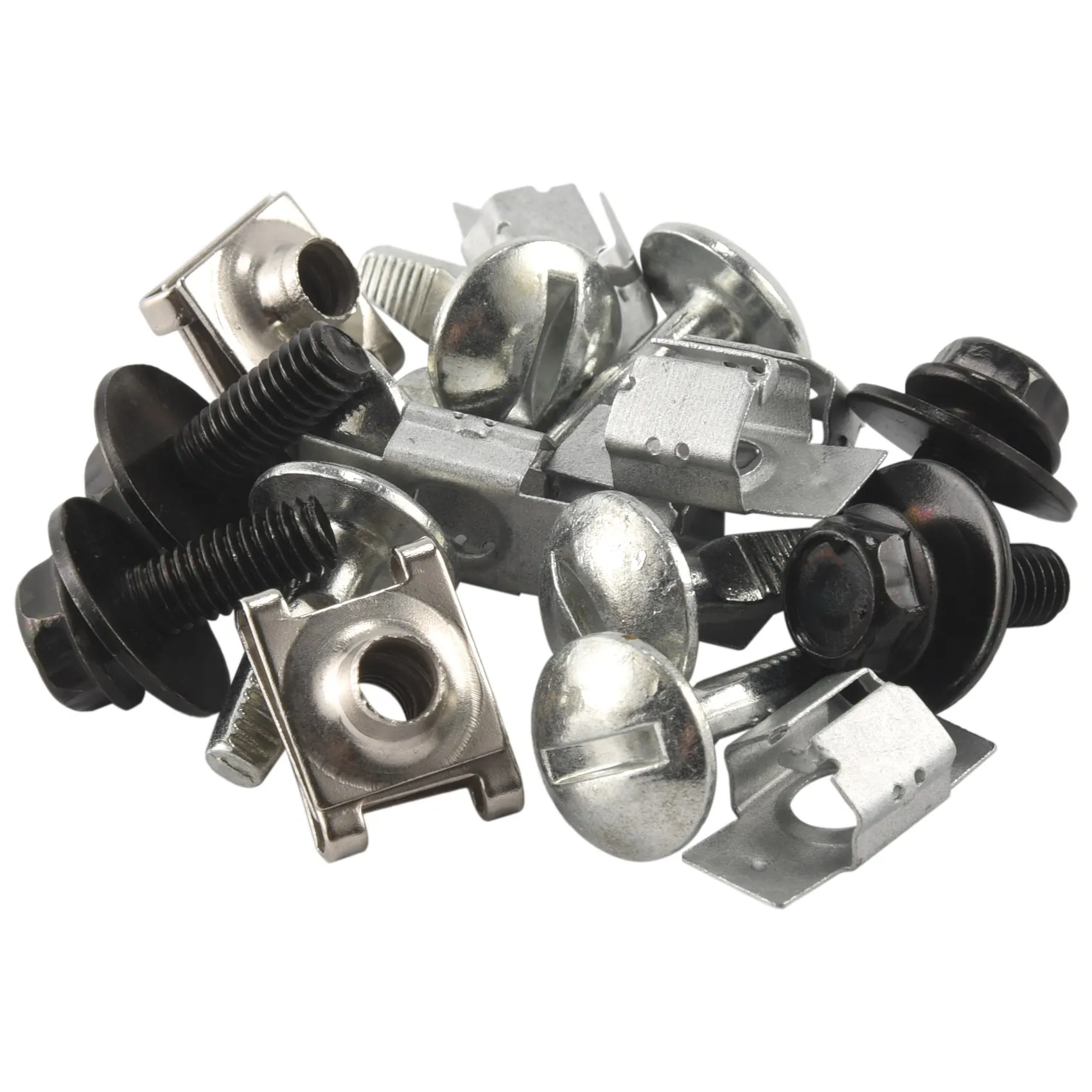 Super Sale 20 Pcs Engine Cover Fixing Fitting Clips Screws Kit for Citroen C5 Peugeot 407