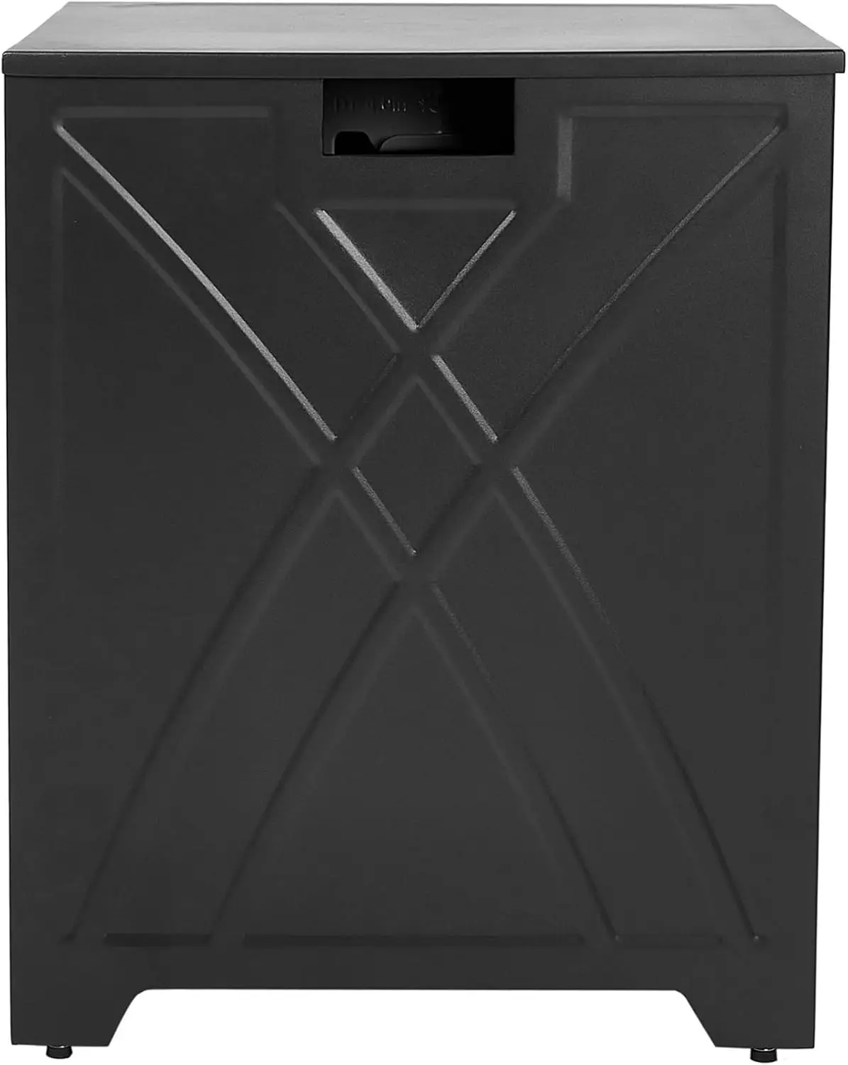 

Крышка для пропанового баллона и столик для хранения 20-фунтовых баллонов, черный скрытый держатель для костровых чаш