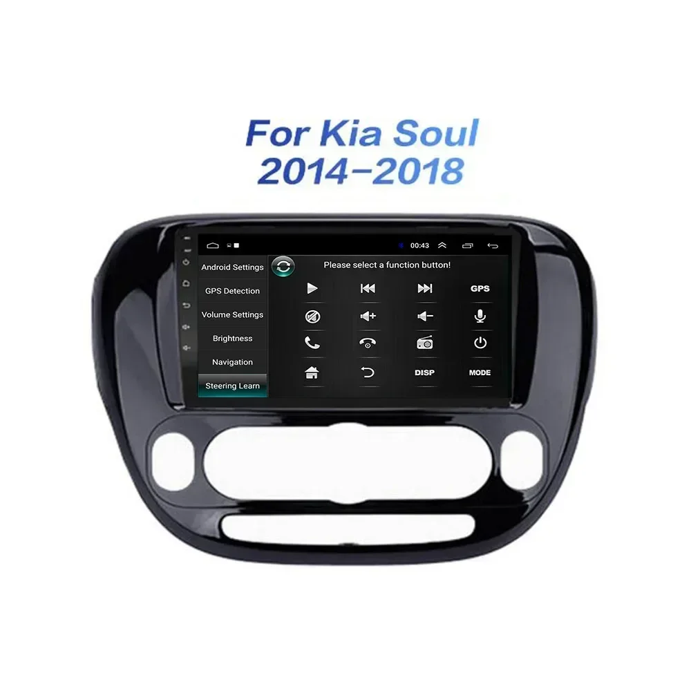 Android 13 Auto Carplay for Kia Soul 2 PS 2013 - 2019 Car Radio Multimedia Video Player Navigation Stereo GPS Camera 2din DVD