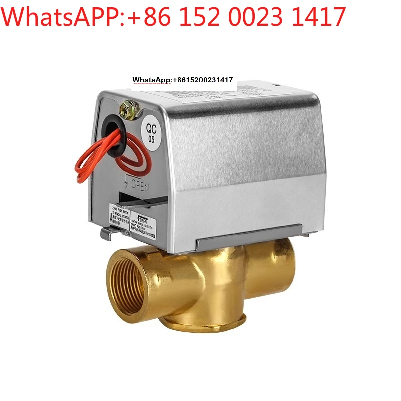 

for York central air conditioning electric two-way valve 6 points fan coil solenoid valve APC-VLV2201V1