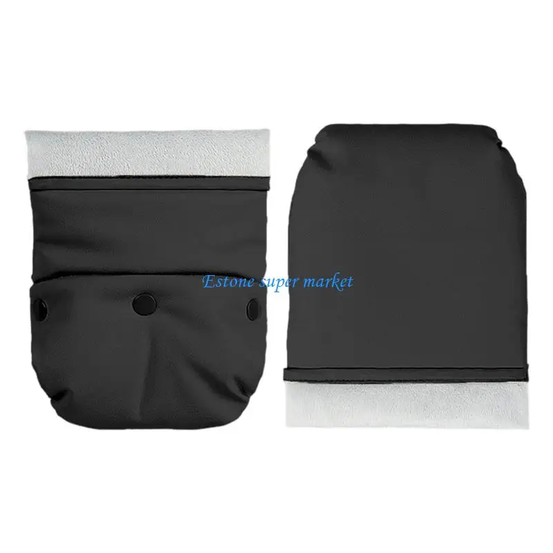 090B Strollers Handmuffs Mittens Windproof Pushchair Hand Warmer Gloves Universal Splashproof Strollers Pram Hand Muff