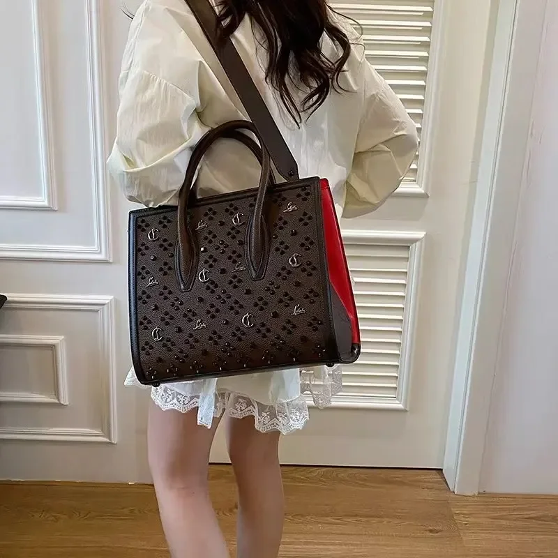 Un nuovissimo design di lusso nel 2025, creando una borsa a tracolla da donna monospalla casual, multifunzionale e di grande capacità