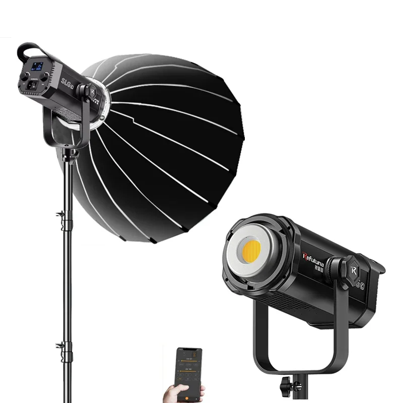 2026 New Photography LED Light Professional Video Studio Light APP Control 2.8M Stand 90cm Deep Softbox Soft Box Lighting Kit