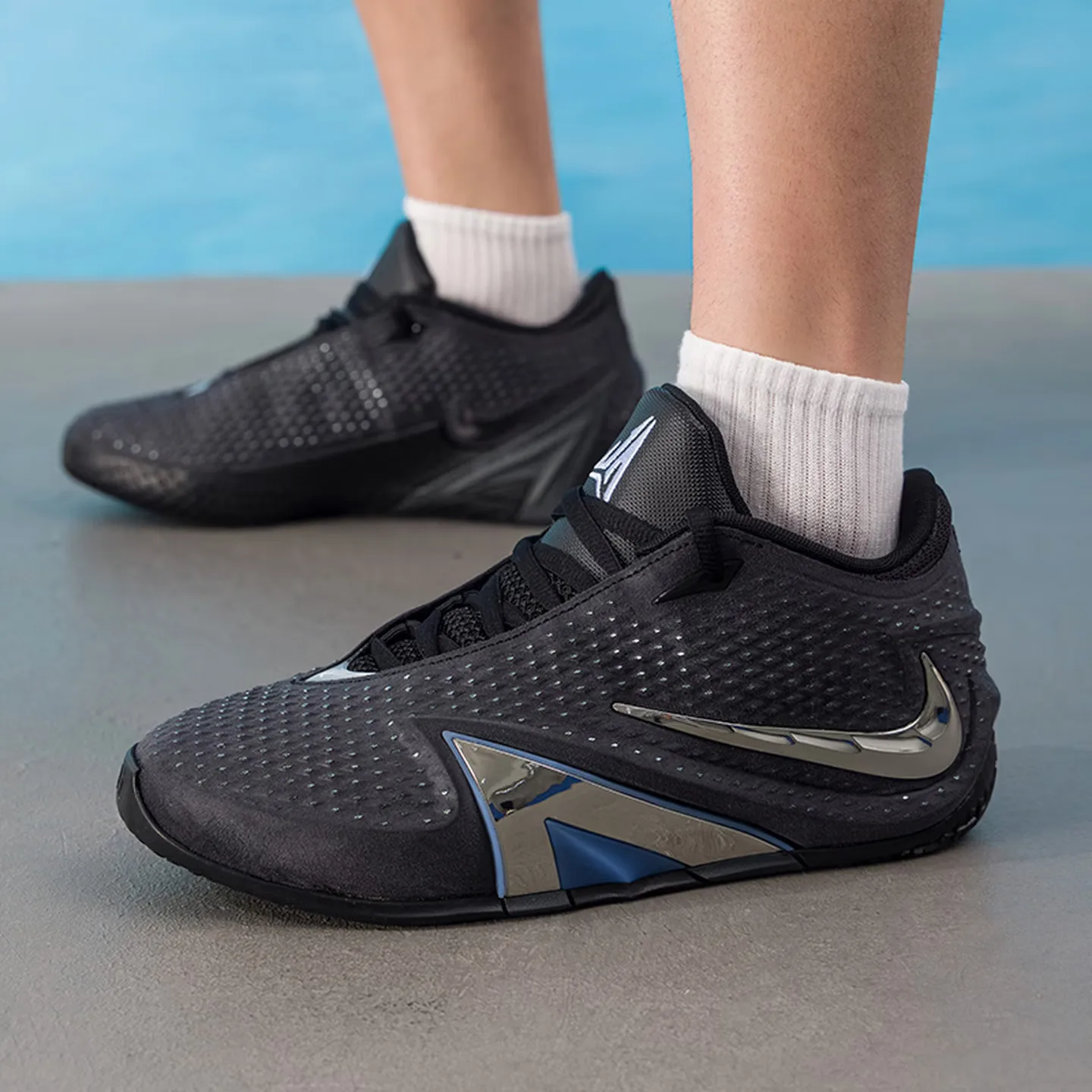 Nike Ja 4 Ep Sports Shoes Ja Morant 4Th Generation Men's Non-Slip and Wear-Resistant On-Court Actual Game Training Basketball Shoes Im4136-001