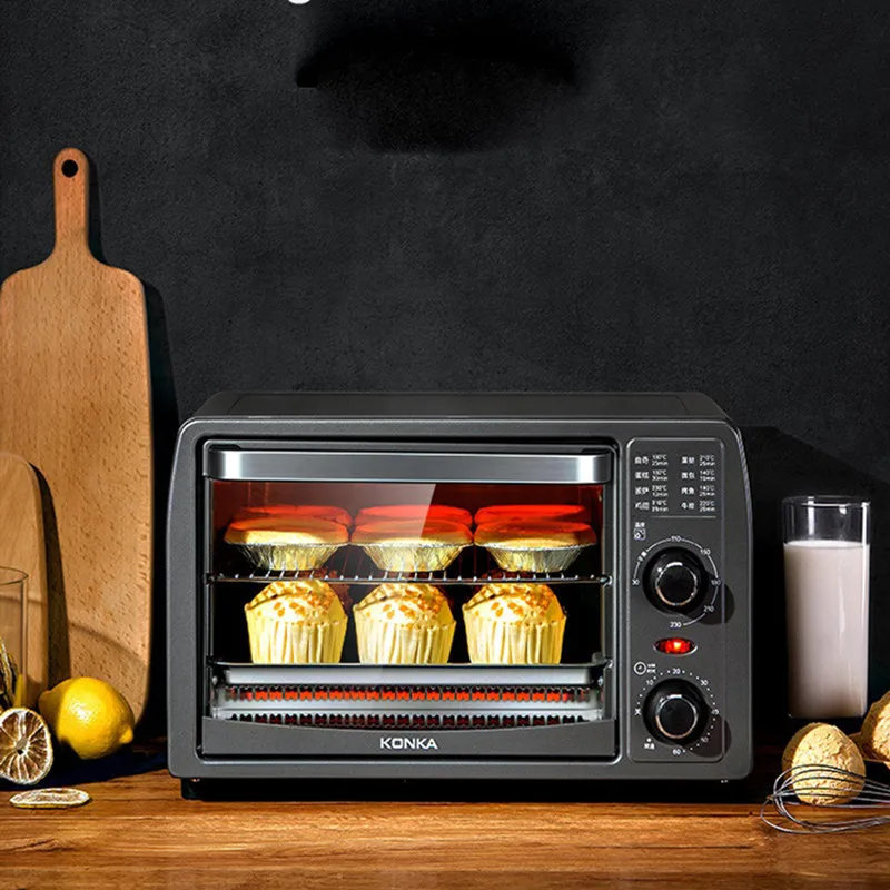 13L Household Four-layer Baking Position Up and Down Independent Temperature Control Electric Oven Multi-function Electric Oven