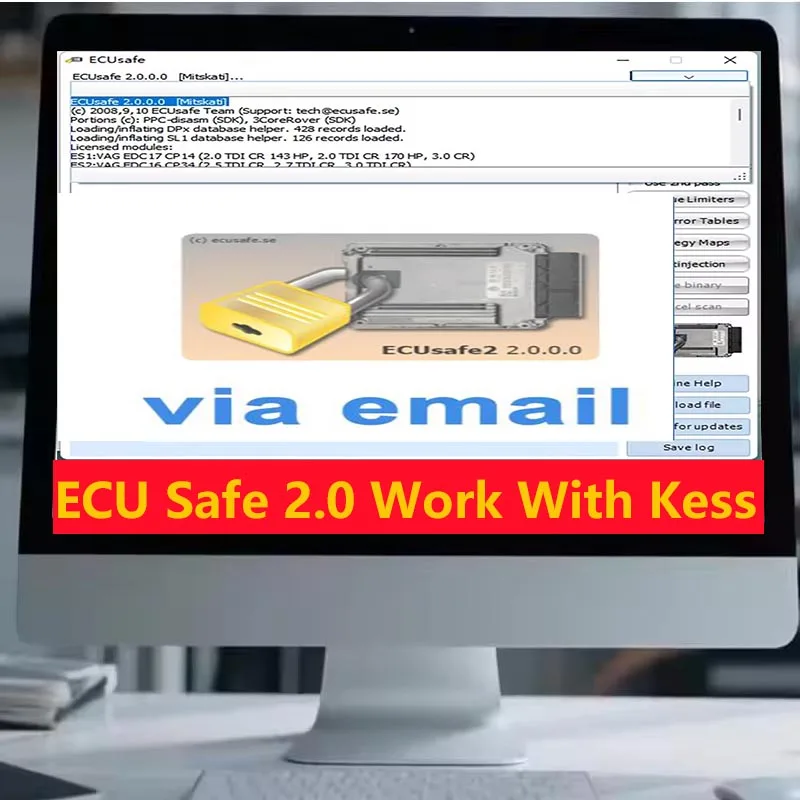 

ECU Safe 2.0 Диагностический инструмент Программное обеспечение для компакт-дисков/DVD, совместимое с KESS USB ECM для автомобилей и грузовиков — ECUUSafe, хит продаж, инструмент ECU