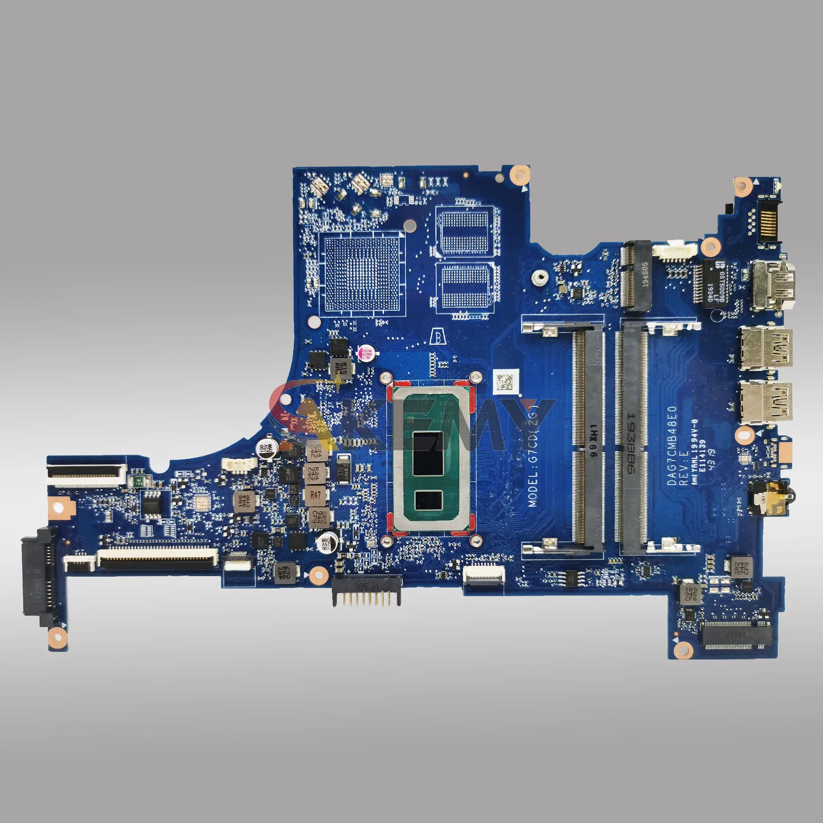 DAG7CMB48E0 untuk Motherboard Laptop HP Pavilion 15-CU dengan CPU i3 i5 i7 Generasi ke-8 UMA L36254-601 L36254-001 100% Sepenuhnya Diuji