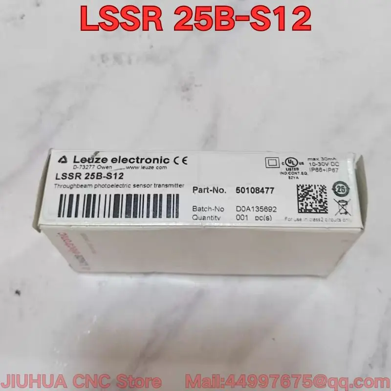 New LSSR 25B-S12 photoelectric sensor