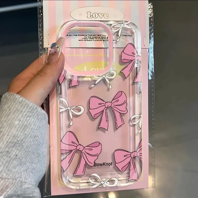 Sweet Princess Baoli Phone Cases Iphone 16 Pro Max Case 12 11 13 14 16 Pro 12Mini 7 8 15 Plus XSMax XR Soft Shockproof Cover