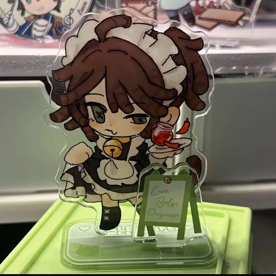 

A cute acrylic standing sign in a maid costume from the "Identity V" fan work "Prisoner Luca Balsa"