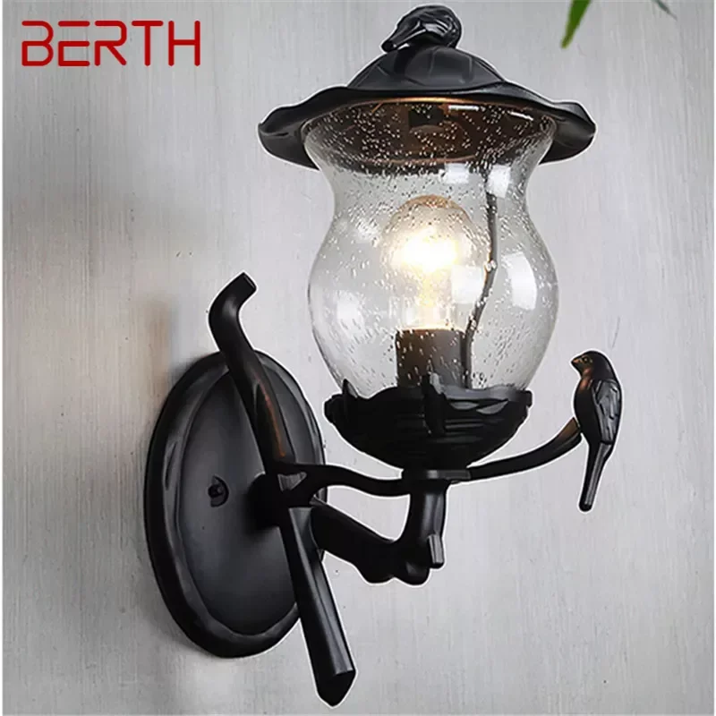 

BERTH Contemporary LED Outdoor Wall Lamps Electric Simplicity Waterproof Balcony Hallway Courtyard Villa Gate Hotel