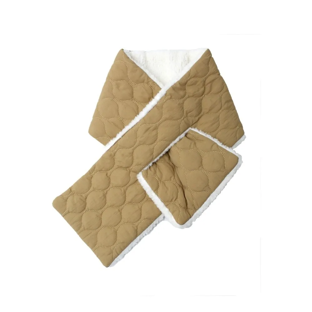 

Модный утолщенный зимний флисовый шарф в корейском стиле, однотонный теплый шарф унисекс для шеи, теплый вязаный шарф для женщин