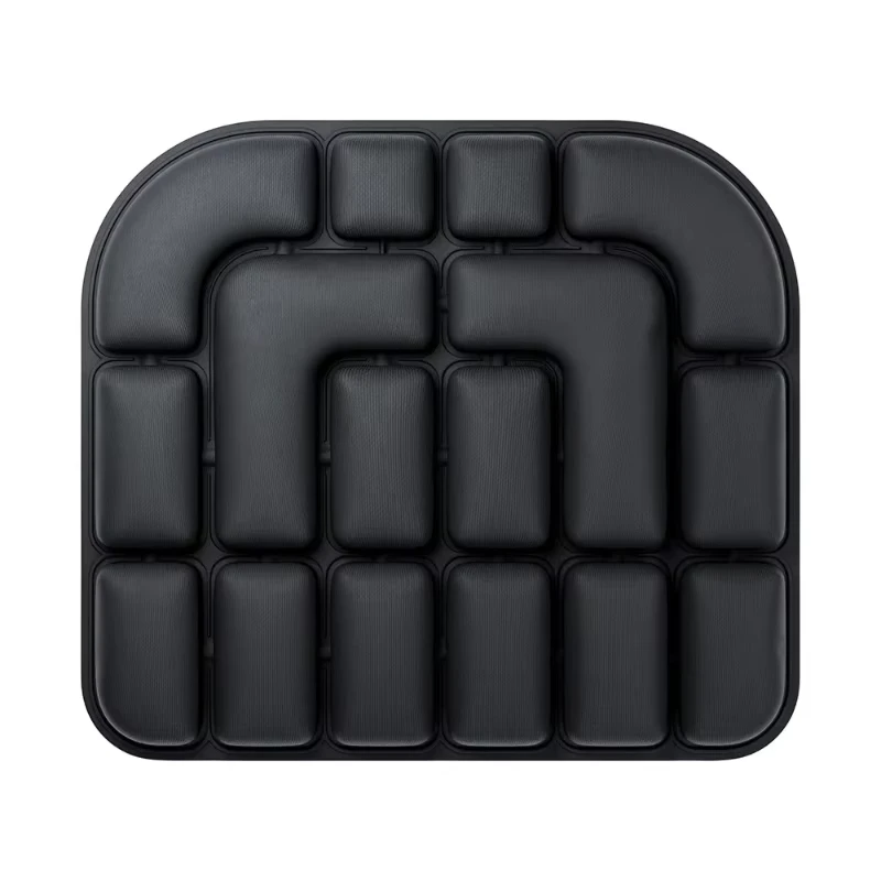 Adjustable Inflatable 3D Pressure Relief Air Cushion Ergonomic Seat Pad For Office Car Wheelchair Long Time Sitting Hip Support