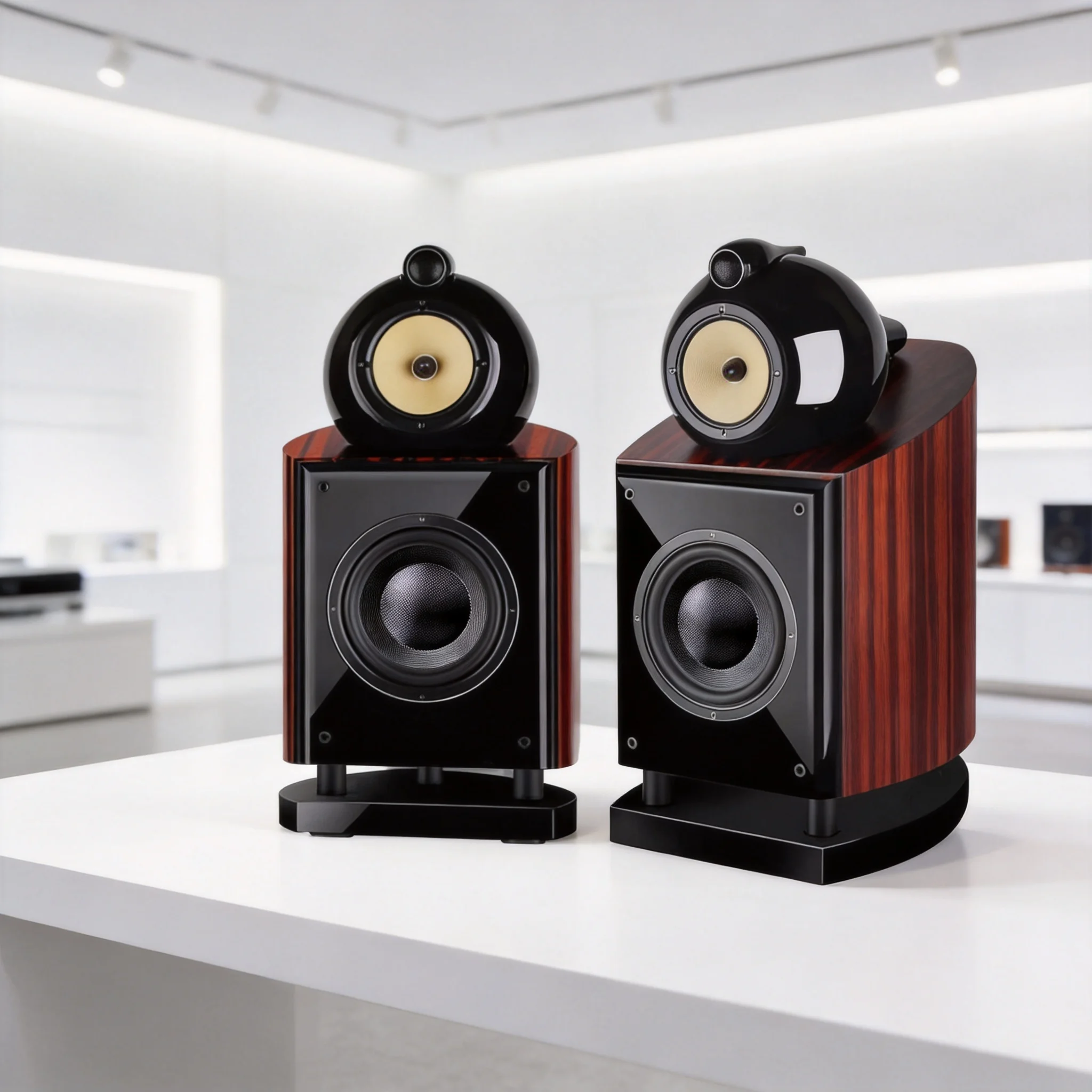 8 inch 200W Bass Speaker Audiophile Home Theater hifi wooden Cabinet Tower Passive 3 way Floor Standing Speakers AIYIMA SMSL