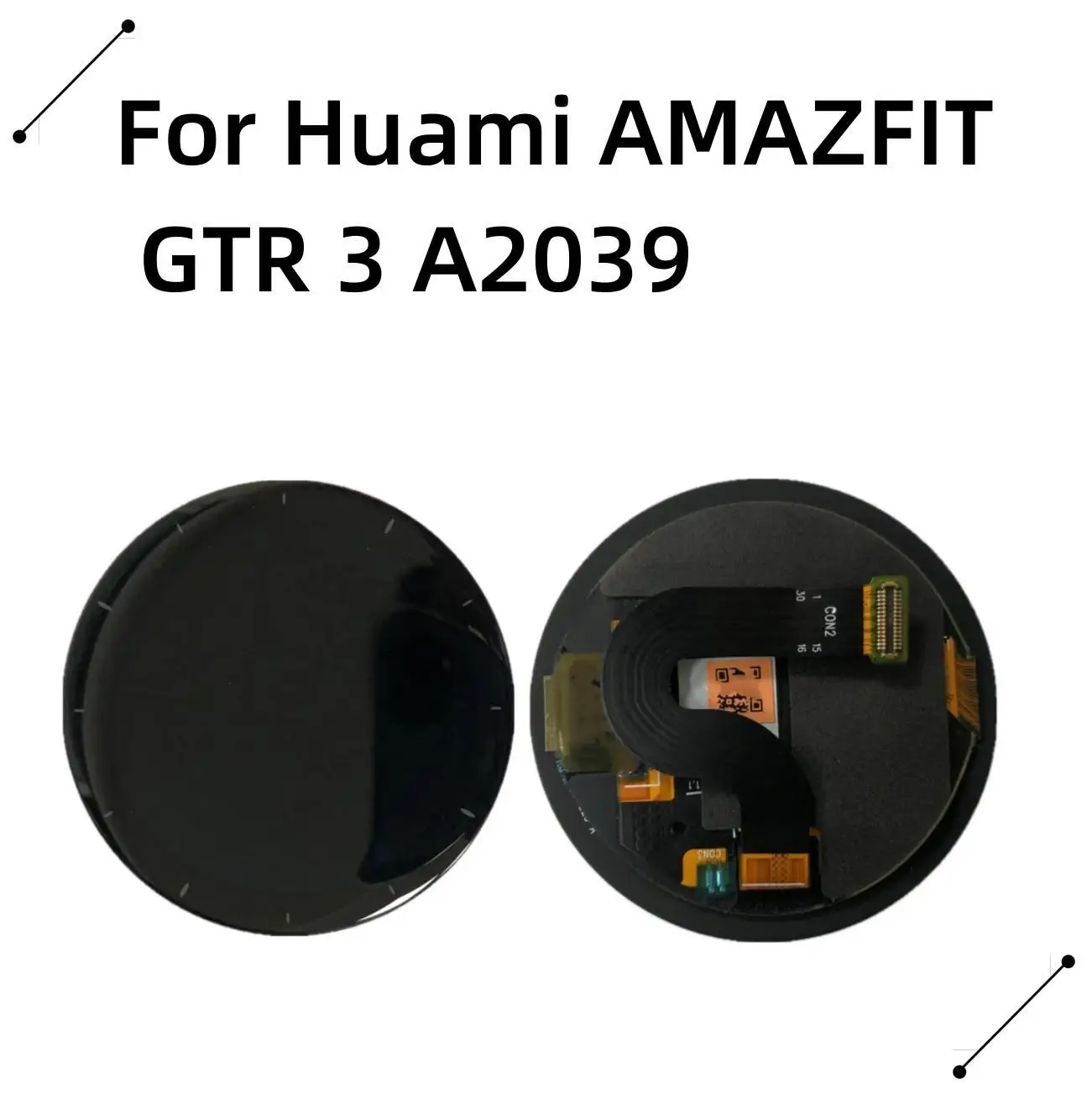 For Huami AMAZFIT GTR3 A2039 LCD display + touch display, for AMAZFIT GTR 3 A2039 AMOLED display