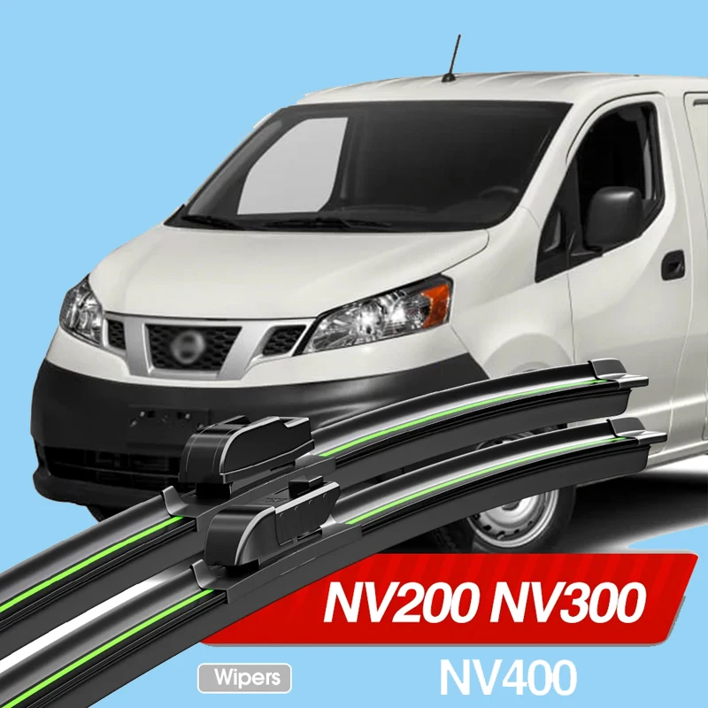 

For Nissan NV200 2009-2020 Front Windshield Wiper Blades 2pcs Accessories Windscreen Window