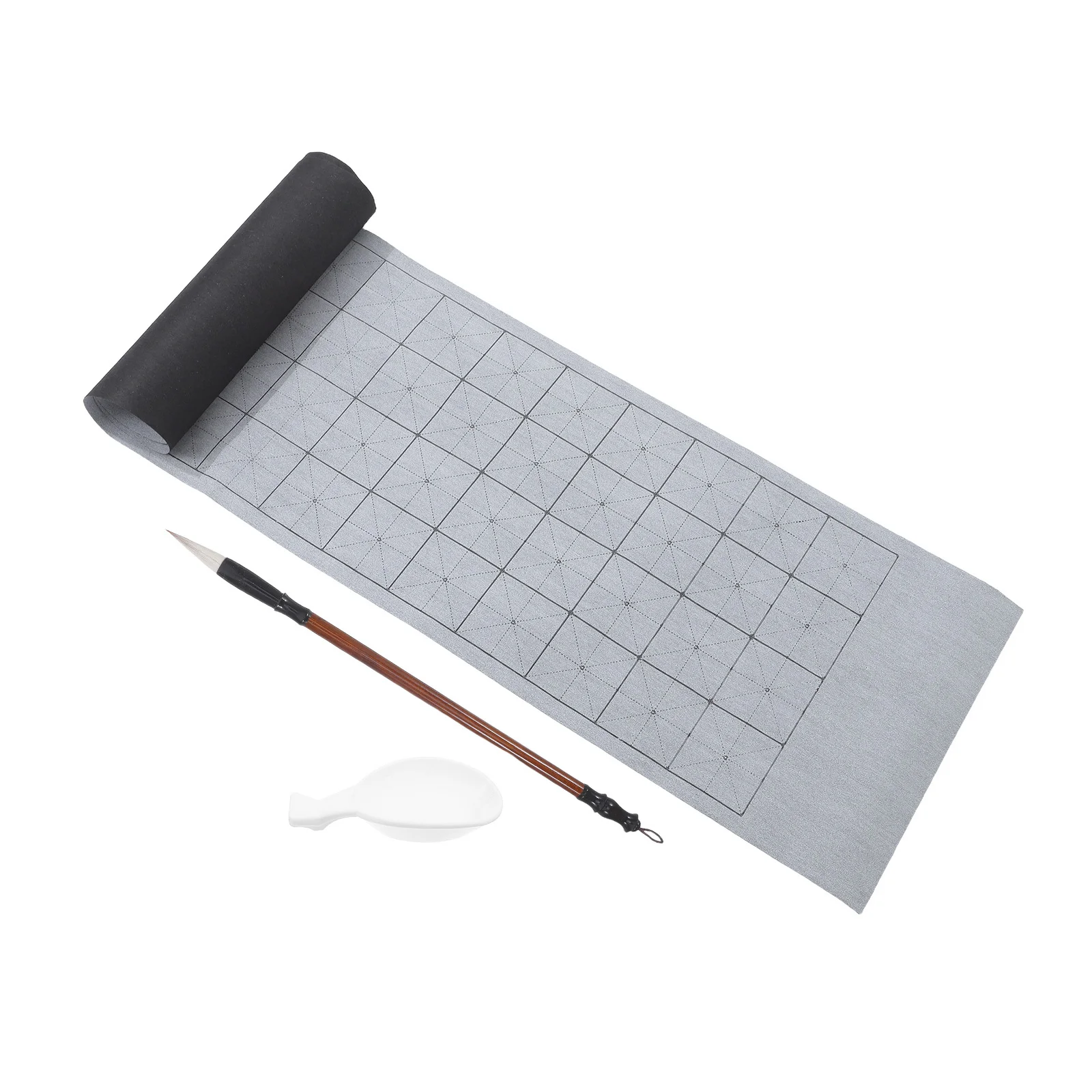 

1Set Beginner Calligraphy Set Water Writing Cloth Reusable No Ink Required Quick Portable for Travel Office Home