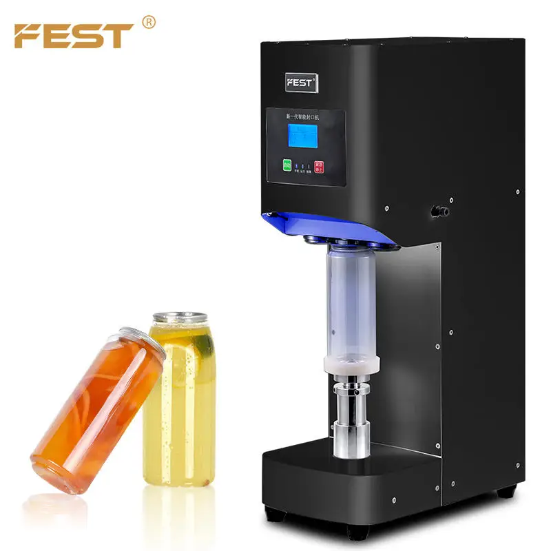 

FEST PET Bottle Juice Can Sealer Machine Soda Beer Aluminum Can Sealing Machine